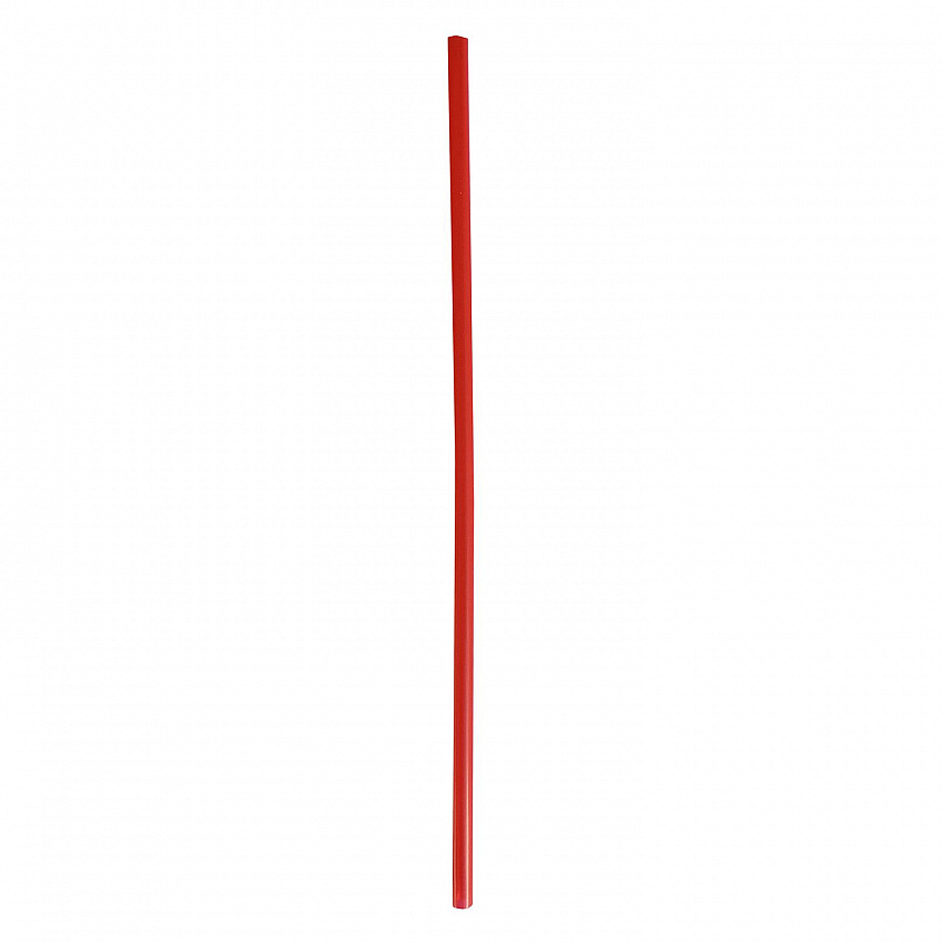 Wrapped Giant Straws, 10.25", Polypropylene, Red, 300/Pack, 4 Packs/Carton (GST1025RD)