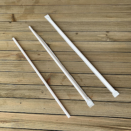 Wrapped Jumbo Straws, 10.25