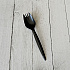Mediumweight Polypropylene Cutlery, Spork, Plastic, Black, 1,000/Carton (SPORKBLPP)
