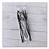 Three-Piece Polystyrene Cutlery Kit, Heavyweight, Fork/Knife/Spoon, Plastic, Black, 250/Carton (3KITHVYBL)
