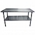 Stainless Steel Flat Top Work Tables, 60w x 30d x 36h, Silver, 2/Pallet (2VT6030)