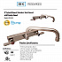 Evolution Splash Mount Stainless Steel Faucet, 4.69