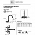Evolution Splash Mount Stainless Steel Faucet, 9.06