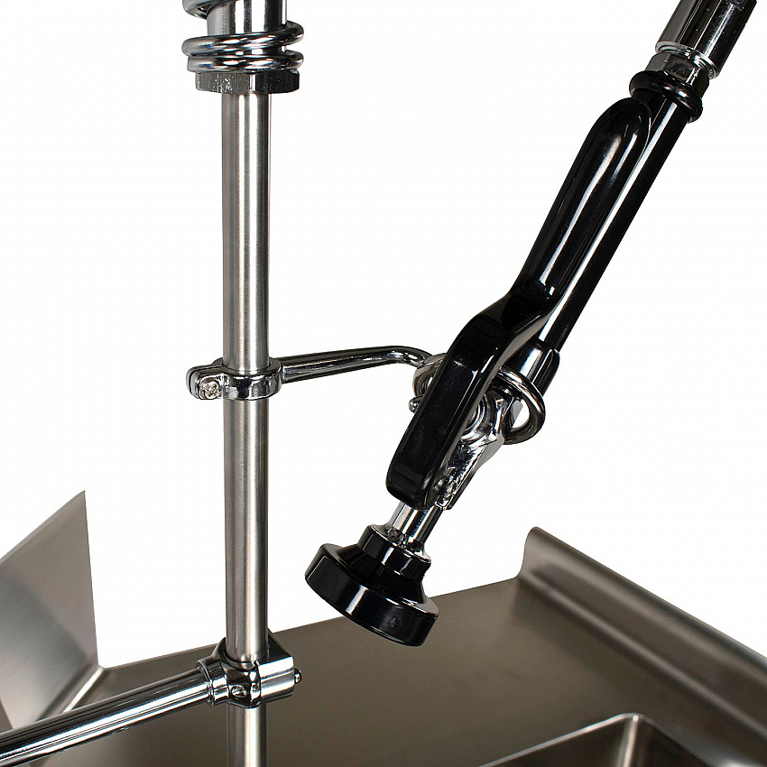 WorkForce Prerinse Add-A-Faucet, 8" Height, Chrome (BKFVSMPRWBM)