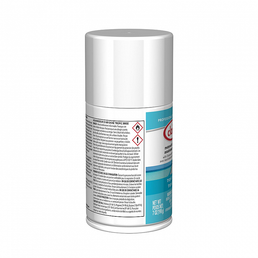 Metered Air Freshener, 7 oz Aerosol Spray, Tropic Breeze, 12/Carton (105)