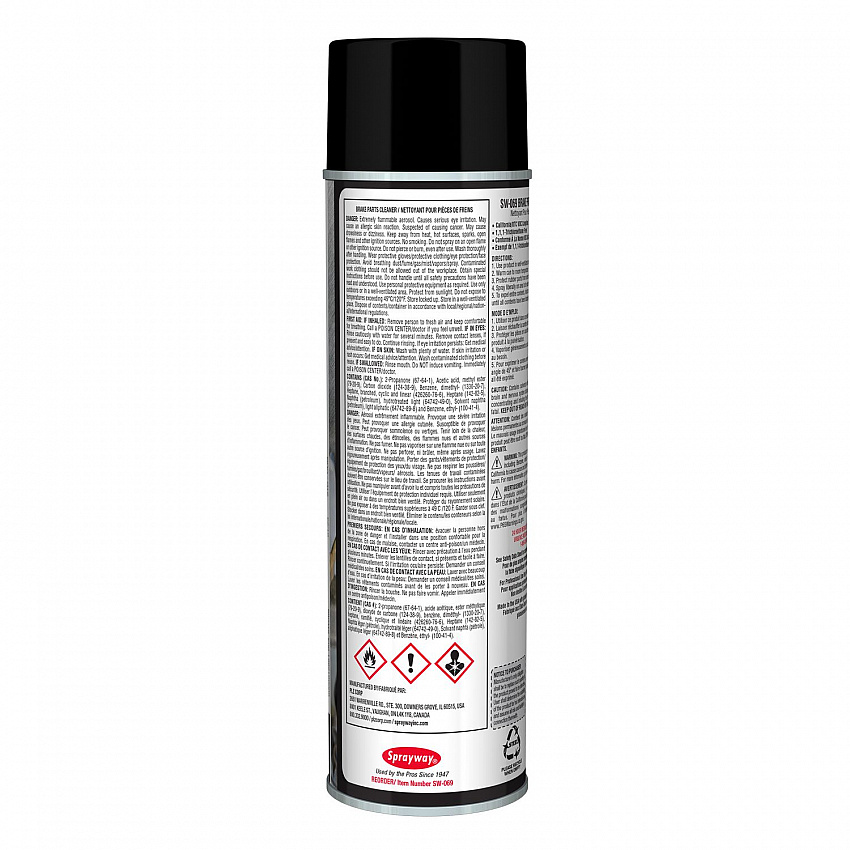 Brake Parts Cleaner, 15 oz Aerosol Spray, 12/Carton (069)