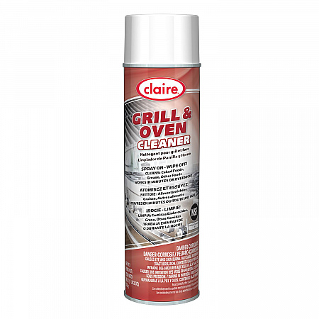 Grill and Oven Cleaner, 18 oz Aerosol Spray, 12/Carton (826)