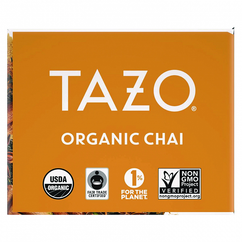 Tea Bags, Organic Chai, 16/Box, 6 Boxes/Carton (00305)