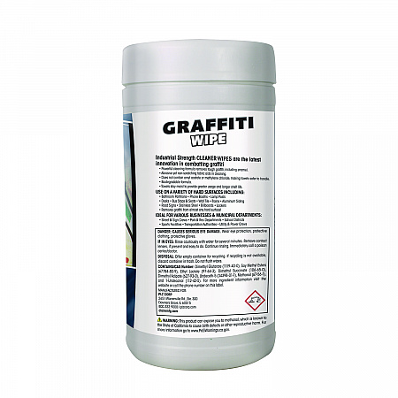 Graffiti Wipe, 1-Ply, 12 x 9.5, Mild Scent, Purple, 6/Carton (963)