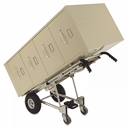 3-in-1 Convertible Hand Truck, 800 lb to 1,000 lb Capacity, 21.06 x 21.85 x 48.03, Aluminum (12312ABL1E)