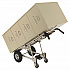 3-in-1 Convertible Hand Truck, 800 lb to 1,000 lb Capacity, 21.06 x 21.85 x 48.03, Aluminum (12312ABL1E)
