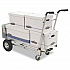 3-in-1 Convertible Hand Truck, 800 lb to 1,000 lb Capacity, 21.06 x 21.85 x 48.03, Aluminum (12312ABL1E)