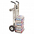 3-in-1 Convertible Hand Truck, 800 lb to 1,000 lb Capacity, 21.06 x 21.85 x 48.03, Aluminum (12312ABL1E)