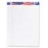 TOPS American Pride Writing Pad, Wide/Legal Rule, Red/White/Blue Headband, 50 White 8.5 x 11.75 Sheets, 12/Pack (75111)