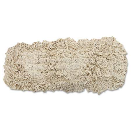 Boardwalk Industrial Dust Mop Head, Hygrade Cotton, 18w x 5d, White (1318)