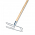 Wedge Dust Mop Head Frame/Lacquered Wood Handle, 0.94