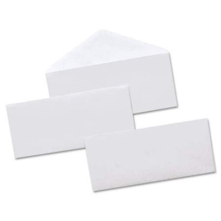 Universal Business Envelope, #10, Monarch Flap, Gummed Closure, 4.13 x 9.5, White, 500/Box (35202)