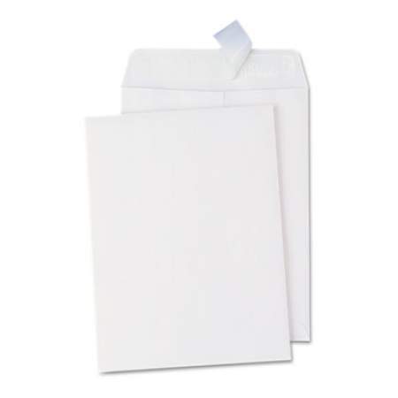 Universal Peel Seal Strip Catalog Envelope, #13 1/2, Square Flap, Self-Adhesive Closure, 10 x 13, White, 100/Box (40101)
