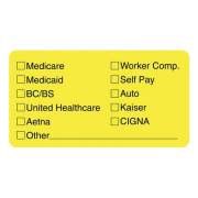 Tabbies Medical Office Insurance Check Labels (02940)