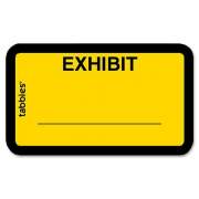 Tabbies Color-coded Legal Exhibit Labels (58090)