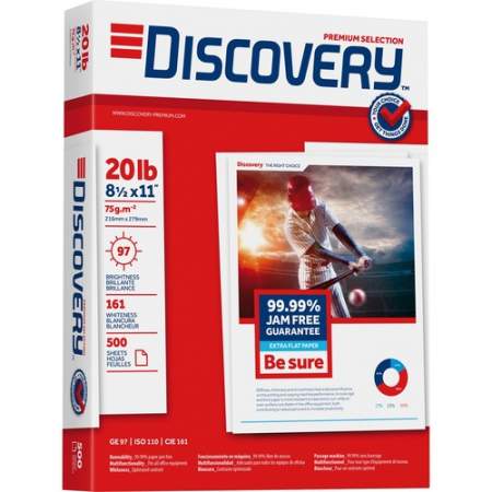 Discovery Premium Selection Laser, Inkjet Copy & Multipurpose Paper - White (12534)