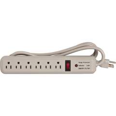 Compucessory 6-Outlet Strip Office Surge Protector (25102)