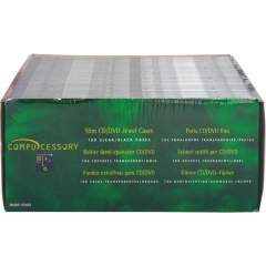 Compucessory Slim CD/DVD Jewel Cases (55401)