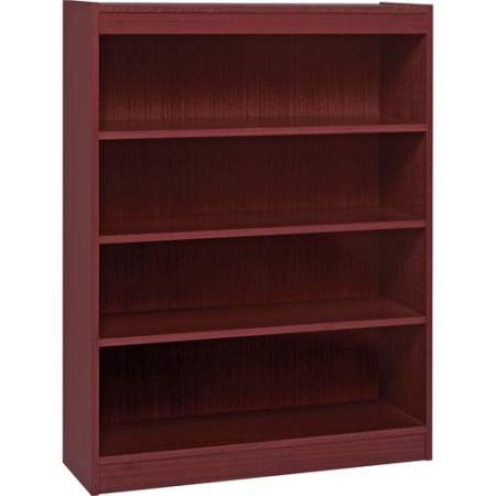 Lorell Panel End Hardwood Veneer Bookcase (60072)