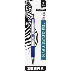 Zebra Pen F-301 Stainless Steel Pens (27221)