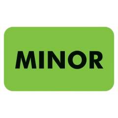 Tabbies MINOR Patient Information Label (03550)