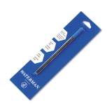 Refill for Waterman Roller Ball Pens, Fine Conical Tip, Blue Ink (1964018)
