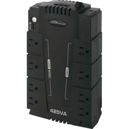 Compucessory 8-Outlet 230W UPS Backup System (25654)