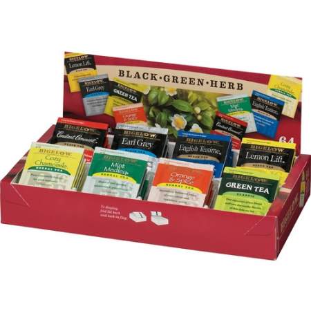 Bigelow 8-Flavor Tea Assortment Tea Tray Pack (10568)
