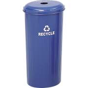 Safco Recycling Receptacle with Lid (9632BU)