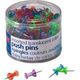 OIC Translucent Push Pins (35710)