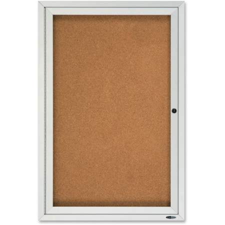 Quartet Enclosed Cork Bulletin Board for Outdoor Use (2121)