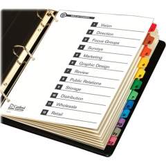 Cardinal Onestep Recycled Table of Contents Dividers (71218)