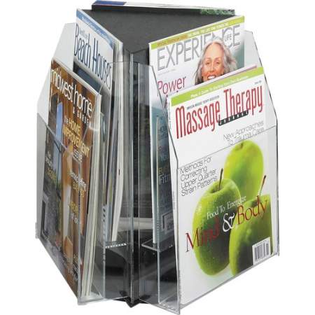 Safco Reveal 2-tier Tabletop Magazine Display (5698CL)