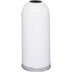 Safco Open Top Dome Waste Receptacle (9639WH)
