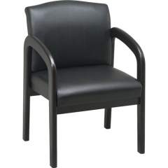 Lorell Deluxe Faux Guest Chair (60469)