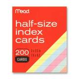 Mead Printable Index Card - Assorted (63039)