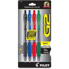 Pilot G2 Retractable Gel Ink Rollerball Pens (31255)
