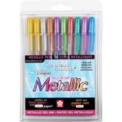Sakura Assorted Metallic Gel Ink Pens (57370)
