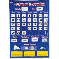 Learning Resources Calendar/Weather Pocket Chart (LER2418)