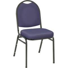 KFI IM520 Series Stacking Chair (IM520BKNAVYV)