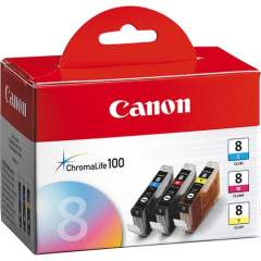 Canon CLI-8 Original Ink Cartridge (CLI8CLRPK)