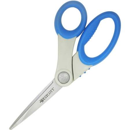 Westcott 8" Soft Handle Bent Scissors (14739)