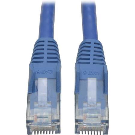 Tripp Lite 50ft Cat6 Gigabit Snagless Molded Patch Cable RJ45 M/M Blue 50' (N201050BL)