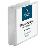 Business Source Round Ring Standard View Binders (09985)