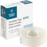 Business Source Invisible Tape Dispenser Refill Roll (32952)